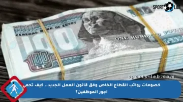 خصومات رواتب القطاع الخاص وفق قانون العمل الجديد.. كيف تحمي أجور الموظفين؟